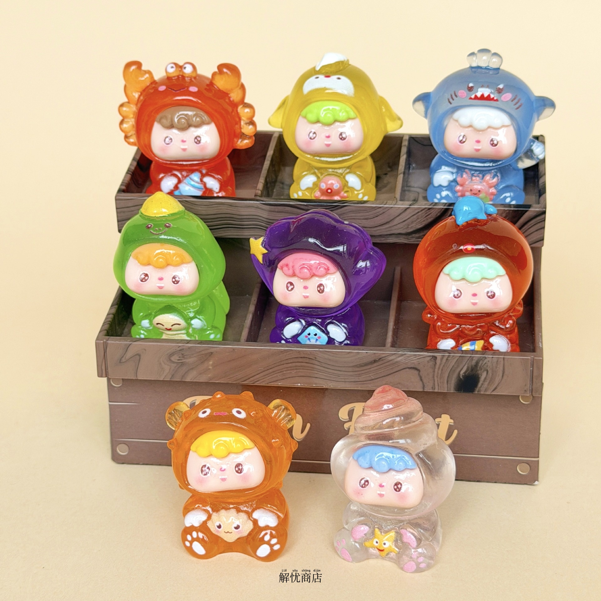 解忧商店桌面治愈小摆件工位装饰