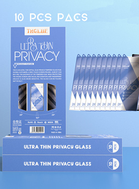 28度防窥钢化膜适用三星S25ultra超薄进口全胶S23PLUS防尘防静电玻璃膜S21手机贴膜防偷窥S24+指纹解锁全屏弧