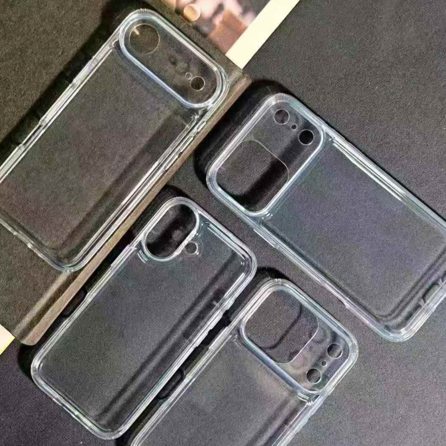空压壳透明适用iphone18promax手机壳苹果18pro全包防摔气垫tpu硅胶18pm软壳17pro简约Air软胶保护套工厂批发