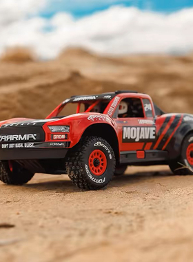ARRMA Mini小莫哈维Mojave 1/14RC遥控电动沙漠卡短卡越野车RTR