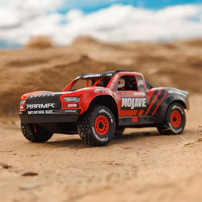 ARRMA Mini小莫哈维Mojave 1/14RC遥控电动沙漠卡短卡越野车RTR