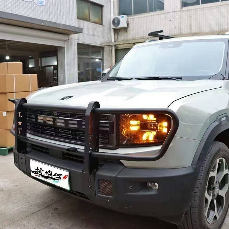 捷途自由者山海t1前杠专用牛栏前