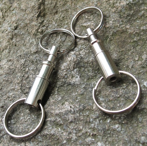 双头扣快速拆卸双旋360度扣 快脱钥匙扣 连接扣旋转扣EDCGEAR