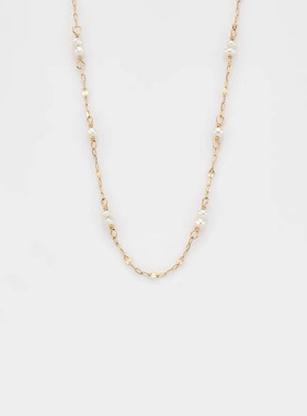 淡水珍珠纯银女维多利亚风项链