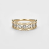 星星拼色 日系轻奢 纯银戒指 祈祷系列 小钻 agete同款 限定