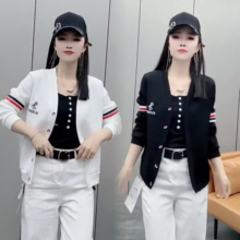 超好看独特漂亮初春小外套女2025年开春超火减龄洋气运动外搭开衫