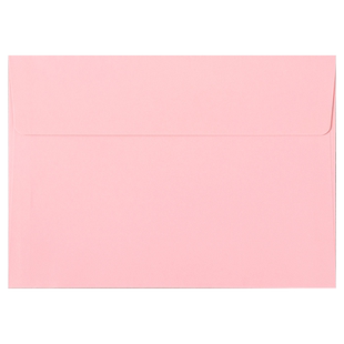 10个装 C5高档贺卡信封 粉红色西式信封 红色信封 7号大信封 6号标准信封 粉色信封 横开口 长开口