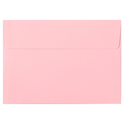 雅梓西式高档贺卡信封粉色6号7号