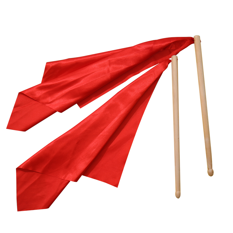 实木儿童成人腰鼓鼓棒 幼儿园器械操 广场舞红绸带 鼓棒鼓锤鼓槌