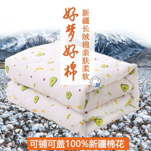 新疆棉花被新棉花现做全棉
