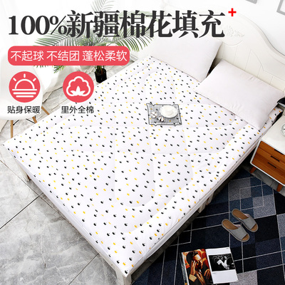 床垫棉絮纯棉花褥子加厚家用定做
