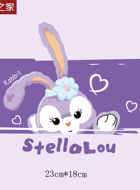 紫色星岱露爆款印花热转印童装女装图案烫画贴耐水洗DIY胶印贴