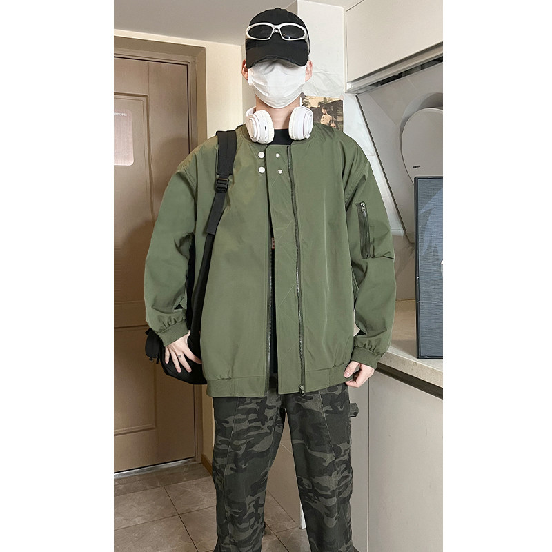 XZ413-HW151-P85-2026秋冬新款休闲时尚百搭夹克外套,男装夹克,星座413（原星座105C）