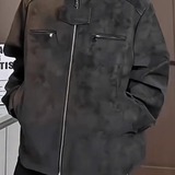 网图XZ413-HW170-P75-秋冬新款PU百搭青少年夹克外套，男装夹克，星座413（原星座105C）