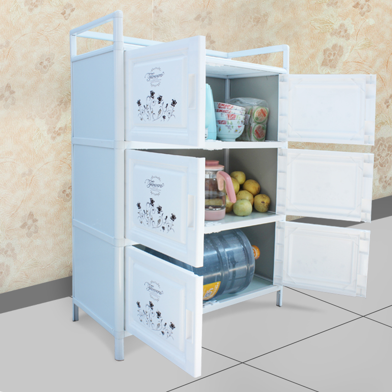 放碗柜家用厨房经济型铝合金简易