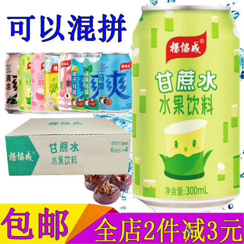 杨协成马蹄爽荔枝水甘蔗汁饮料