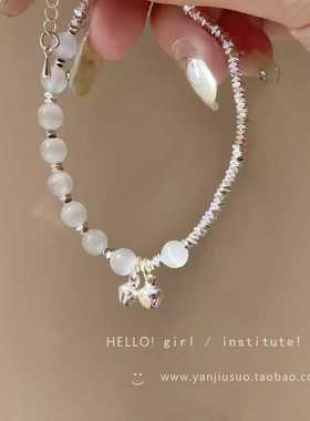 拼接独特手串碎银子小众