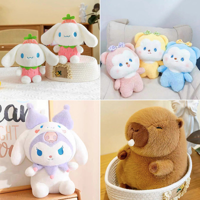 七寸八寸毛绒玩具精品公仔