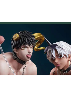 【现货系列】ss18工作室 地狱恶魔双犬 玛门与巴力西卜手办模玩GK