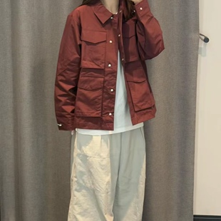 Nike/耐克 女子春夏季多口袋翻领工装休闲外套HJ1008-133