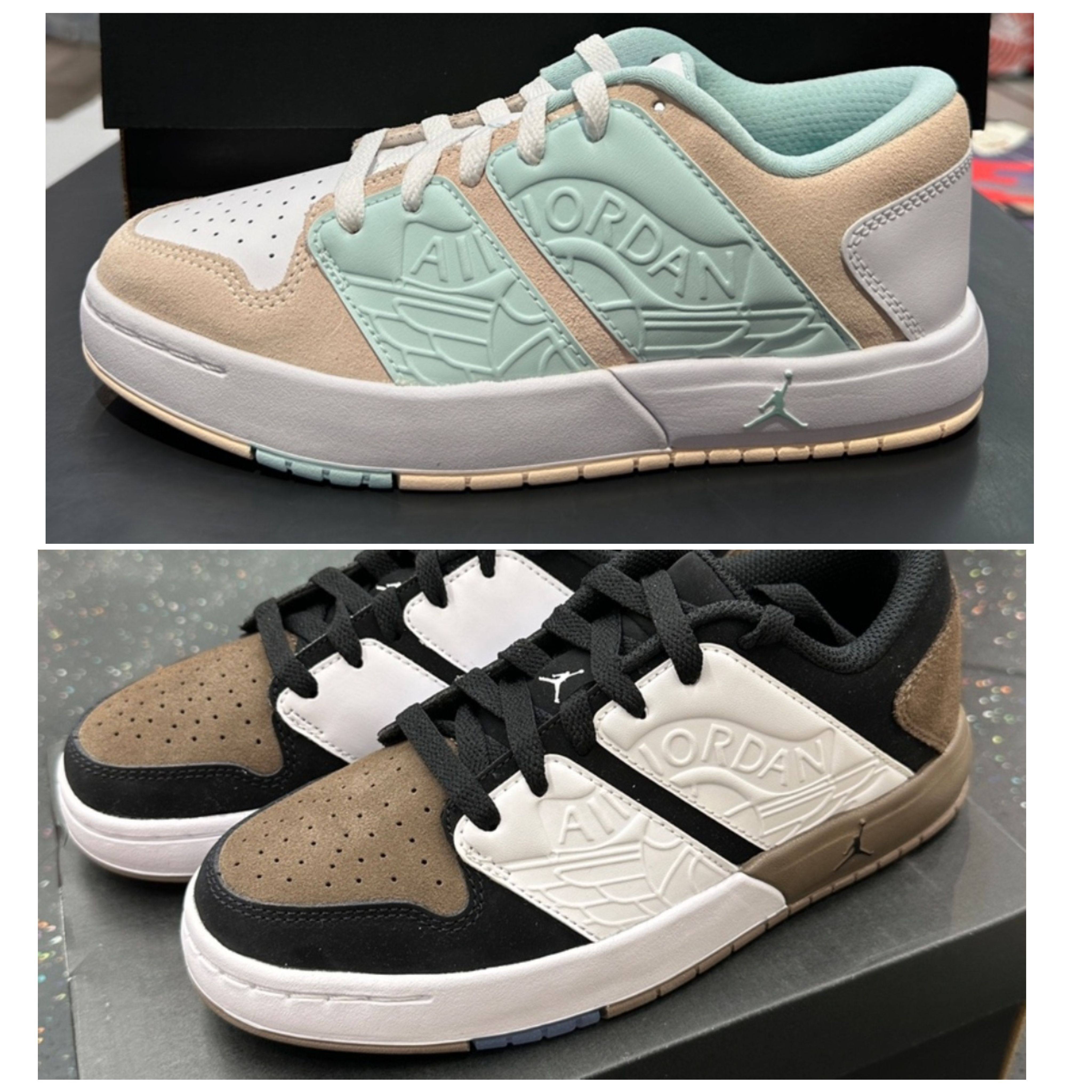 果果正品 耐克 Jordan GS运动女子美拉德低帮缓震经典板鞋FB4412