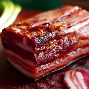 食月冬初湖北恩施腊肉原味腊肠辣味香肠腊五花肉腿肉腊排骨腊肉