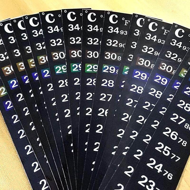 玻璃鱼缸数字变色条行温度计贴室内测水温贴片水族贵缸温度贴纸,宠物/宠物食品及用品,水温计,淘宝优惠券,粉丝福利购,淘宝优惠卷
