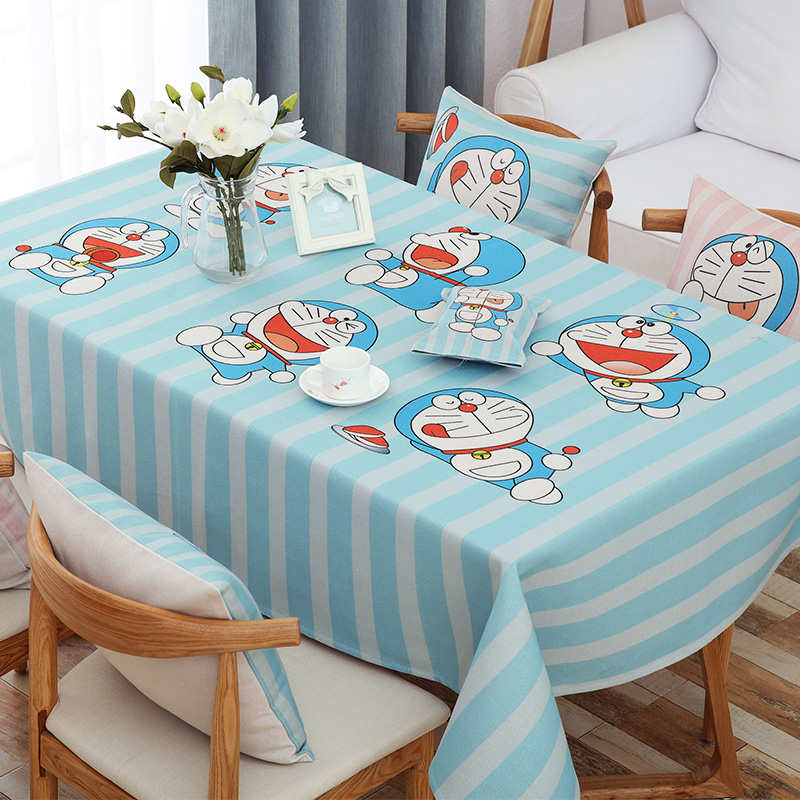 桌布卡通哆啦A梦棉麻小清新电脑