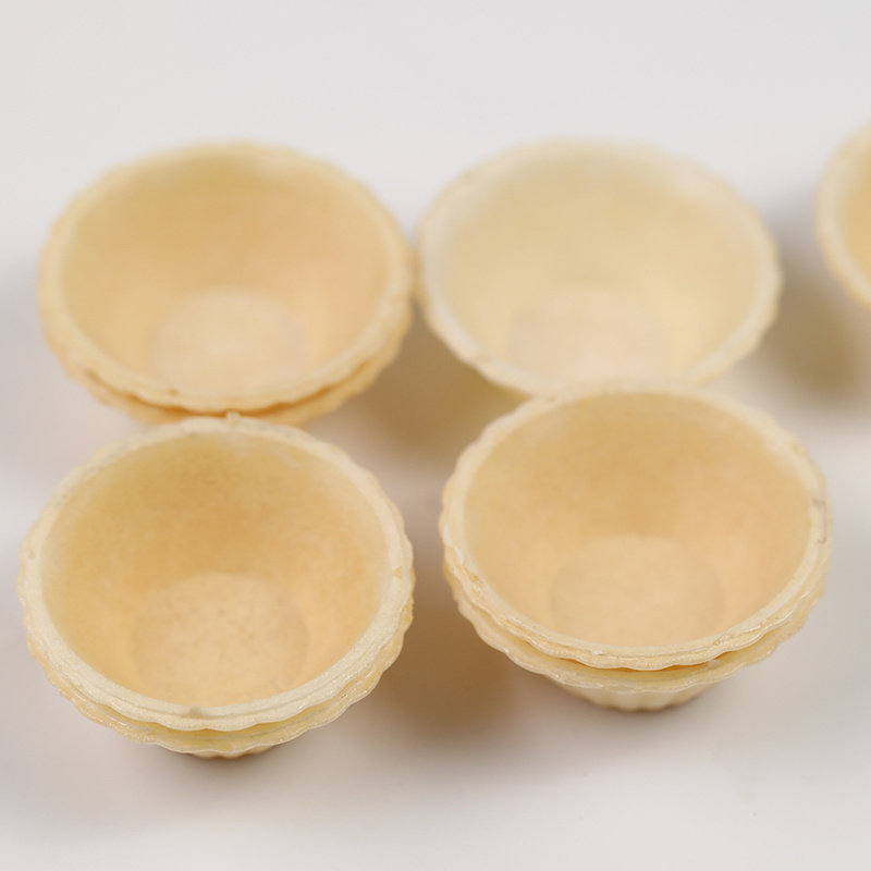 奇洋福迷你糯米船饼壳70片塔壳挞底法式蛋挞皮水果塔烘焙半成品