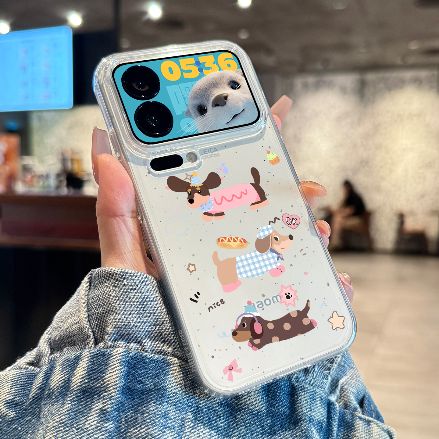 适用于小米17promax手机壳新款Xiaomi17pro全包防摔17高级感腊肠小狗17pro透明17硅胶男女款卡通可爱保护套pm