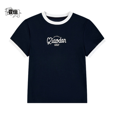 乔丹针织短袖T恤衫女2026夏季运气吸汗修身运动短袖QDLHS2262198