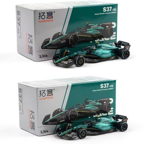 拓意车模1/64阿斯顿马丁AMR23
