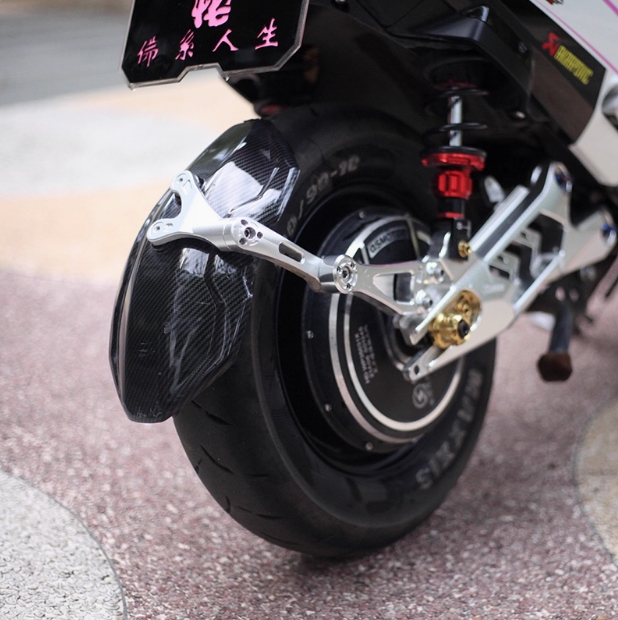 小牛M+电动车改装后挡泥板