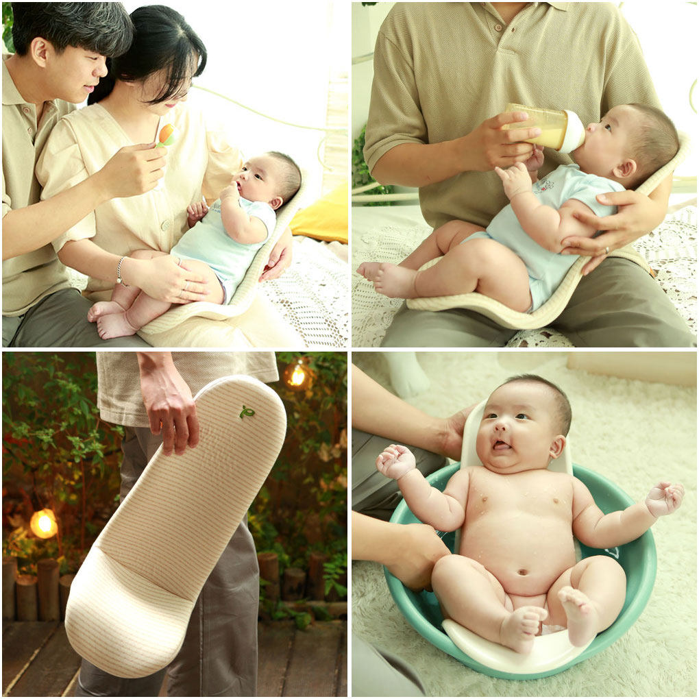 韩国直邮 哺乳斜坡垫 纯棉网状哺乳枕