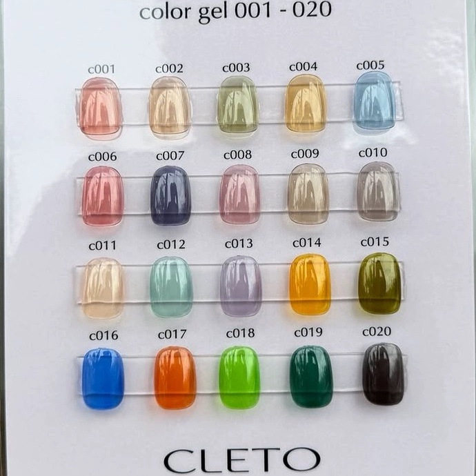 2025 日本进口 CLETO 9月新品 透色 叠图猫眼效果佳 甲油胶