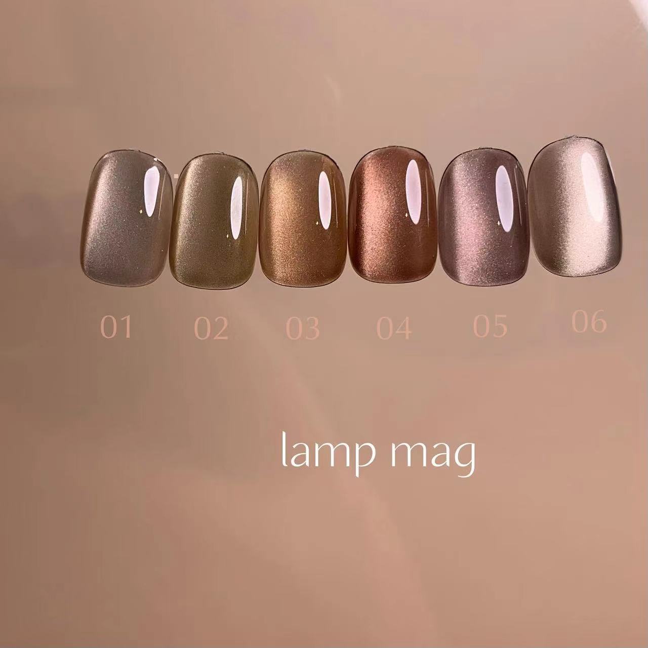 日本CLETO甲油胶猫眼胶lampmag