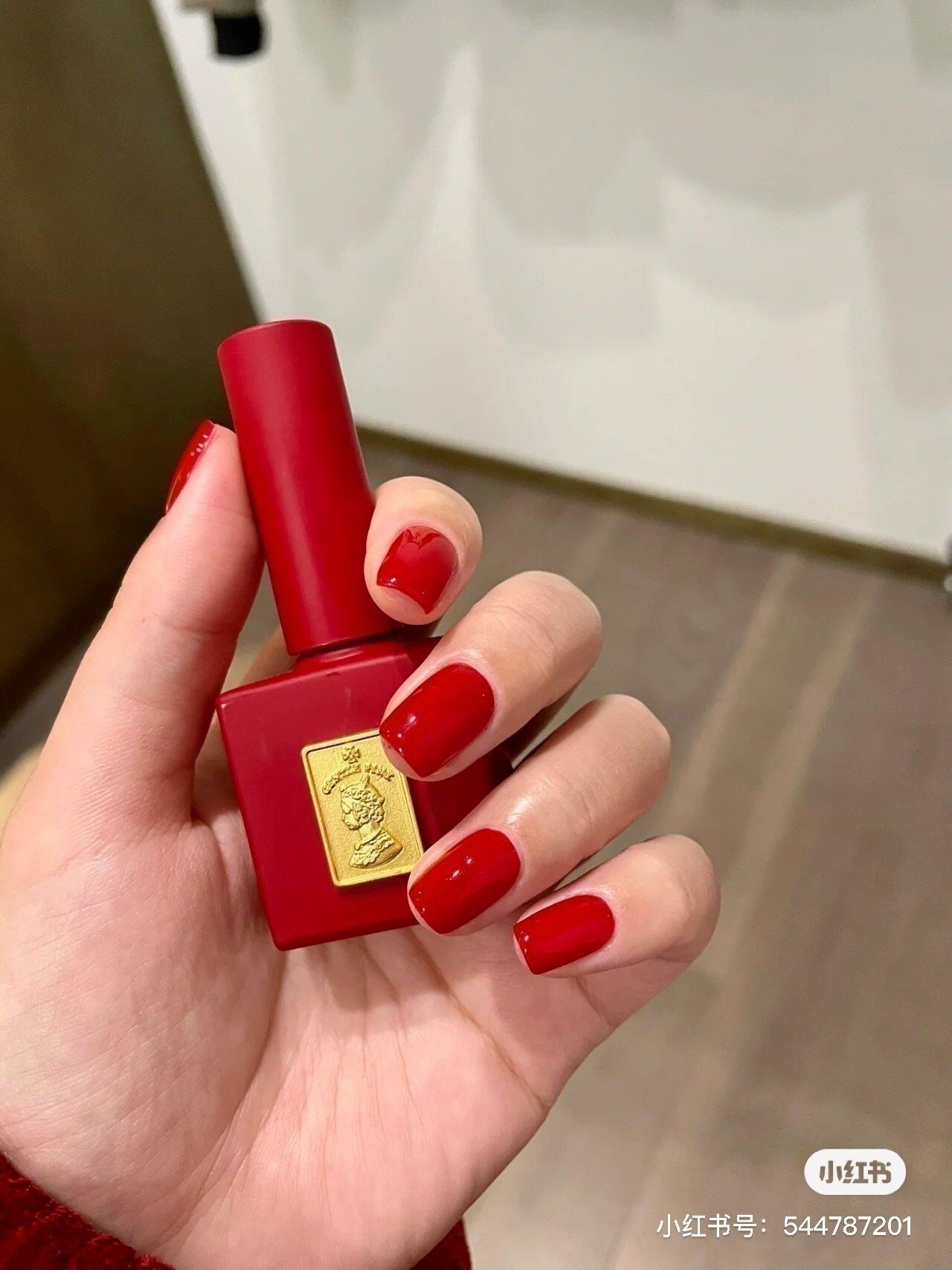 小红书正红色玛丽皇后Gentle Pink A19 韩国进口甲油胶