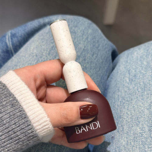 韩国 BANDI  甲油胶 美甲显白  BF208 PAINT BROWN 焦糖咖棕