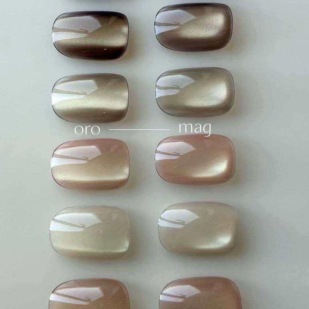 2025 日本进口 CLETO 东京展会 Oro Mag 猫眼胶 甲油胶 INS爆款