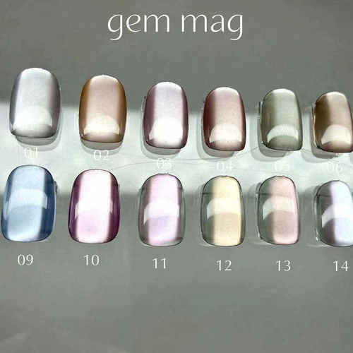 2025 日本进口 CLETO 东京展会新品 GEM Mag 猫眼胶 细腻金属感