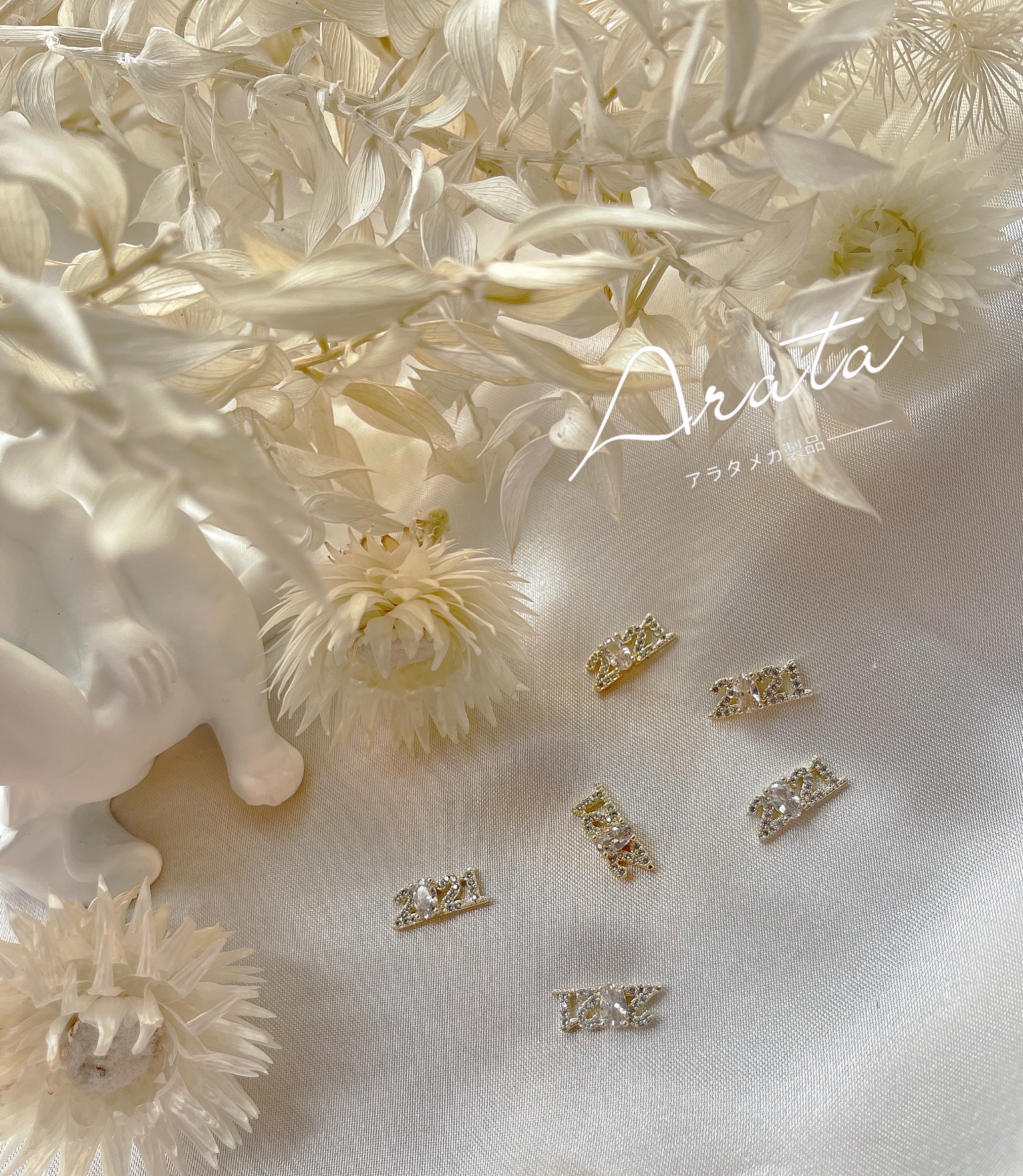 日式ARATA网红高端立体锆石