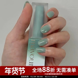 2025 Mayour*Jenny同款薄荷绿小清新色 甲油胶 MS61