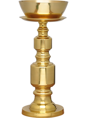 全铜光身铜碗油灯摆件酥油灯供佛油灯家用寺庙佛堂供灯佛具用品