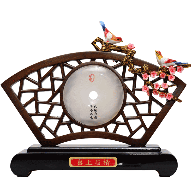 喜上眉梢送朋友闺蜜结婚礼物客厅玄关酒柜家居装饰品开业乔迁礼品