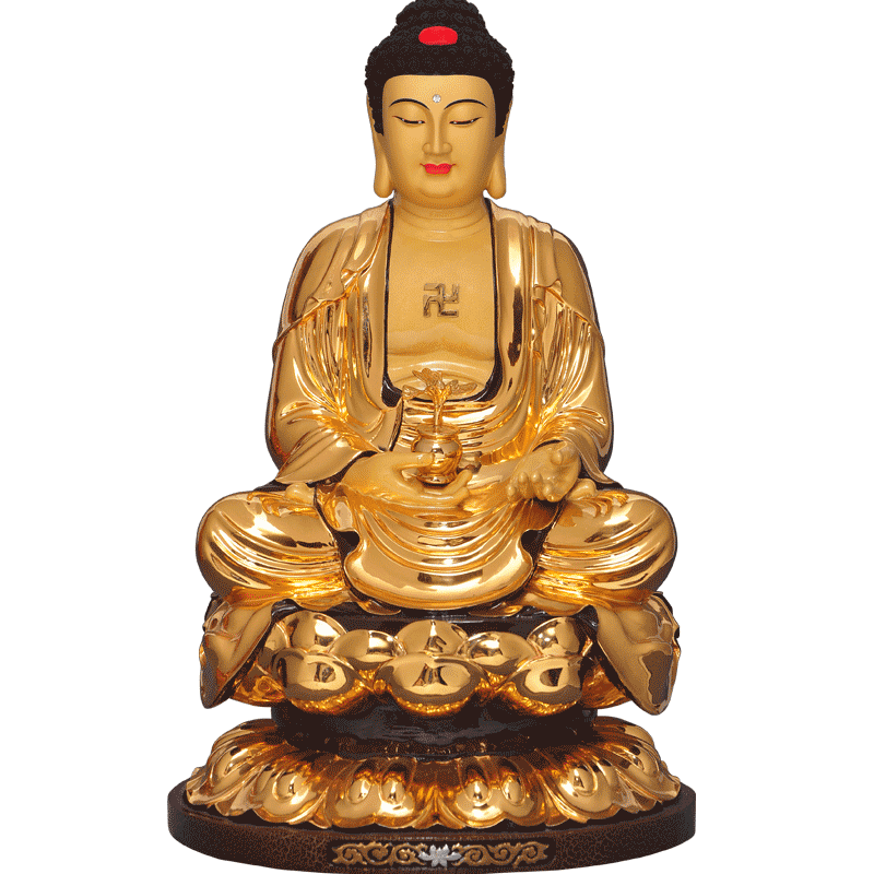台湾寺庙药师佛三宝铜