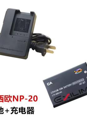 适用于卡西欧EX-S500 S600 S720 S770 S880相机NP-20电池+充电器