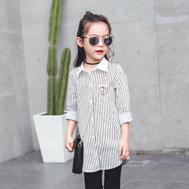 Chemise fille à manche longue - Ref 2085381 Image 4