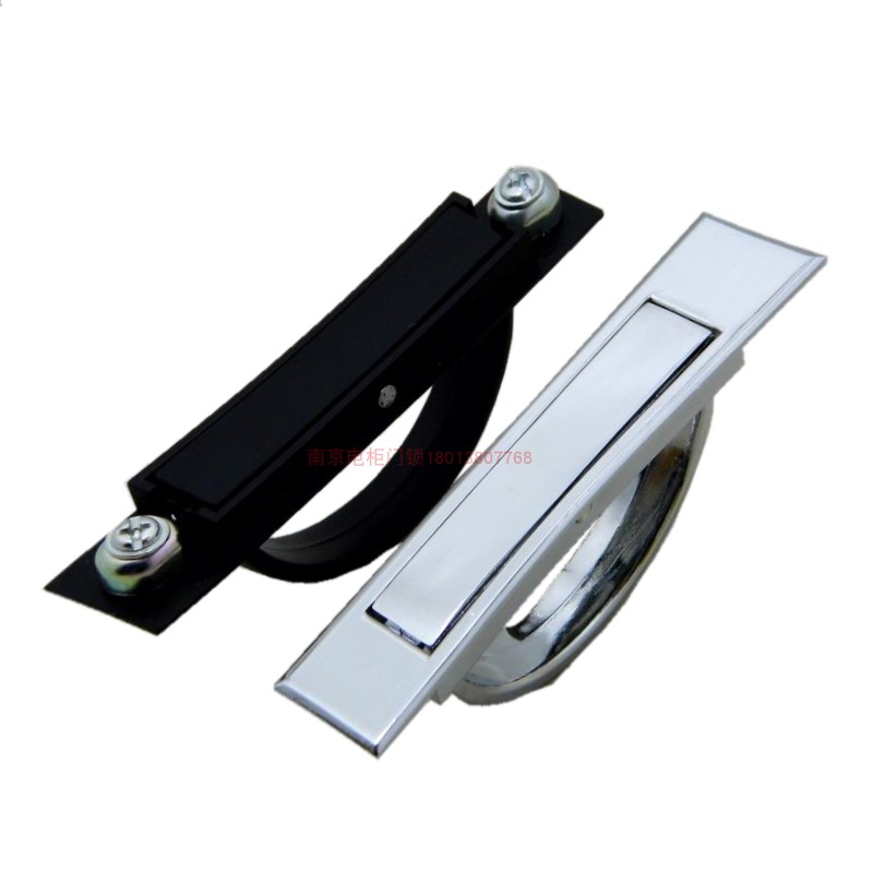 平面环形翻转拉手售货把手