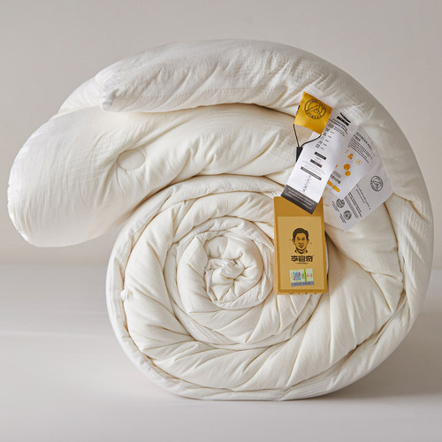 李官奇豆纤维被子二合一子母被