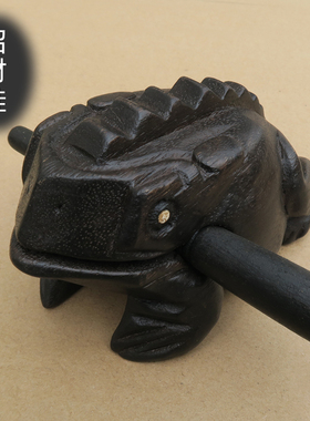 招财蛙木雕摆件泰式风旅游纪念品